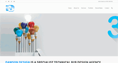 Desktop Screenshot of dawsondesign.com